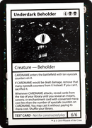 Underdark Beholder (No PW Symbol) (CMB1-049) [Mystery Booster Playtest Cards 2021]