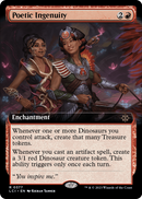 Poetic Ingenuity (Extended Art) (LCI-377) [The Lost Caverns of Ixalan]