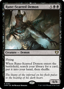 Rune-Scarred Demon (CMM-184) [Commander Masters]