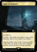 Spire of Industry (Extended Art) (Surge Foil) (PIP-1039) [Fallout] Foil