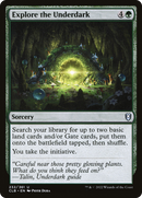Explore the Underdark (CLB-232) [Commander Legends: Battle for Baldur's Gate] Foil