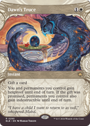 Dawn's Truce (Showcase) (BLB-295) (Borderless) [Bloomburrow] Foil