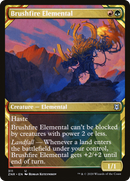 Brushfire Elemental (Showcase) (ZNR-311) [Zendikar Rising]