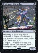 Iridescent Vinelasher (PRE-099) [Bloomburrow Promos] Foil