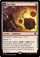 Dire Flail (LCI-145) [The Lost Caverns of Ixalan] Foil