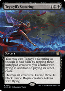 Tegwyll's Scouring (Extended Art) (WOC-052) [Wilds of Eldraine Commander]