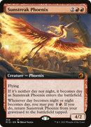 Sunstreak Phoenix (Extended Art) (MID-359) [Innistrad: Midnight Hunt] Foil