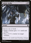 Subtle Strike (ZNR-128) [Zendikar Rising]