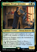 Duggan, Private Detective (Surge Foil) (WHO-728) [Doctor Who] Foil