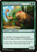 Thrashing Brontodon (RIX-148) [Rivals of Ixalan]