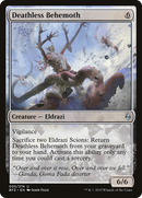 Deathless Behemoth (BFZ-005) [Battle for Zendikar] Foil
