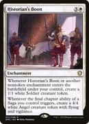 Historian's Boon (DMC-021) [Dominaria United Commander] Foil