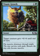 Titanic Growth (M20-343) [Core Set 2020]