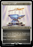 Steelshaper's Gift (Foil Etched) (CMM-474) [Commander Masters] Foil