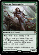 Llanowar Loamspeaker (BLC-228) [Bloomburrow Commander]