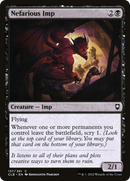 Nefarious Imp (CLB-137) [Commander Legends: Battle for Baldur's Gate] Foil