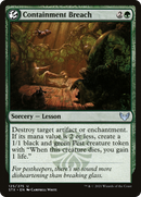 Containment Breach (STX-125) [Strixhaven: School of Mages] Foil