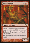 Shivan Dragon (10E-230) [Tenth Edition]