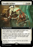 Trouble in Pairs (Extended Art) (MKC-326) [Murders at Karlov Manor Commander]