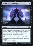 Black Sun's Twilight (PRE-084) [Phyrexia: All Will Be One Promos] Foil