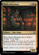Shady Informant (MKM-231) [Murders at Karlov Manor] Foil