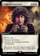 Crisis of Conscience (Extended Art) (Surge Foil) (WHO-928) [Doctor Who] Foil