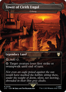 Tower of Cirith Ungol - Urborg (Borderless) (LTC-519) [Tales of Middle-earth Commander] Foil