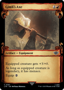 Gimli's Axe (Showcase Scrolls) (LTR-581) [The Lord of the Rings: Tales of Middle-earth]