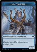 Shapeshifter (TBLC-015) [Bloomburrow Commander Tokens]