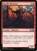 Hostile Minotaur (M20-331) [Core Set 2020]