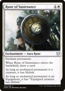 Rune of Sustenance (KHM-025) [Kaldheim] Foil
