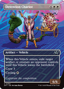 Detention Chariot (Borderless) (DFT-294) [Aetherdrift] Foil