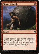 Titan's Strength (ORI-166) [Magic Origins]