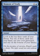 Moment of Truth (MOM-067) [March of the Machine] Foil