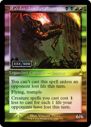 Rakdos, Lord of Riots (Retro Frame) (Serial Numbered) (RVR-379) [Ravnica Remastered] Foil