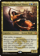 Narset, Enlightened Master (PRE-190) [Khans of Tarkir Promos] Foil