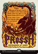 Prossh, Skyraider of Kher (SLD-1717) (Borderless) [Secret Lair Drop]