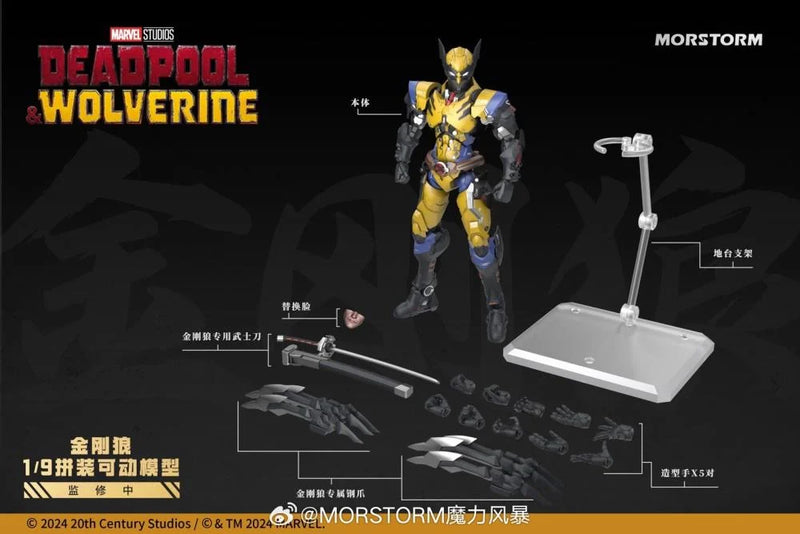 E-Model: Morstorm Wolverine 1/9 Scale Plastic Model Kit