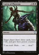 Caress of Phyrexia (ONC-092) [Phyrexia: All Will Be One Commander]