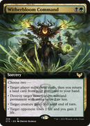 Witherbloom Command (Extended Art) (STX-356) [Strixhaven: School of Mages] Foil