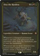 Disa the Restless (Display Commander) - Thick Stock (M3C-144) [Modern Horizons 3 Commander] Foil