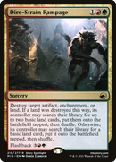 Dire-Strain Rampage (MID-219) [Innistrad: Midnight Hunt]
