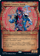 Captain Lannery Storm (SLD-1409) (Showcase) [Secret Lair Drop]