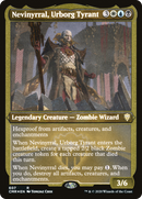 Nevinyrral, Urborg Tyrant (Foil Etched) (CMR-607) [Commander Legends] Etched Foil