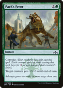 Pack's Favor (GRN-139) [Guilds of Ravnica] Foil