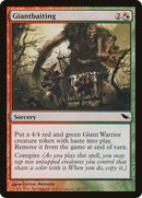 Giantbaiting (SHM-207) [Shadowmoor] Foil