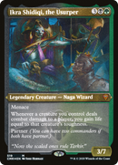 Ikra Shidiqi, the Usurper (Foil Etched) (CMR-519) [Commander Legends] Etched Foil