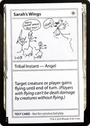 Sarah's Wings (No PW Symbol) (CMB1-011) [Mystery Booster Playtest Cards 2021]