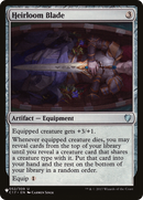 Heirloom Blade (LIST-C17-52) [The List]