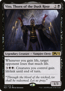 Vito, Thorn of the Dusk Rose (M21-127) [Core Set 2021] Foil